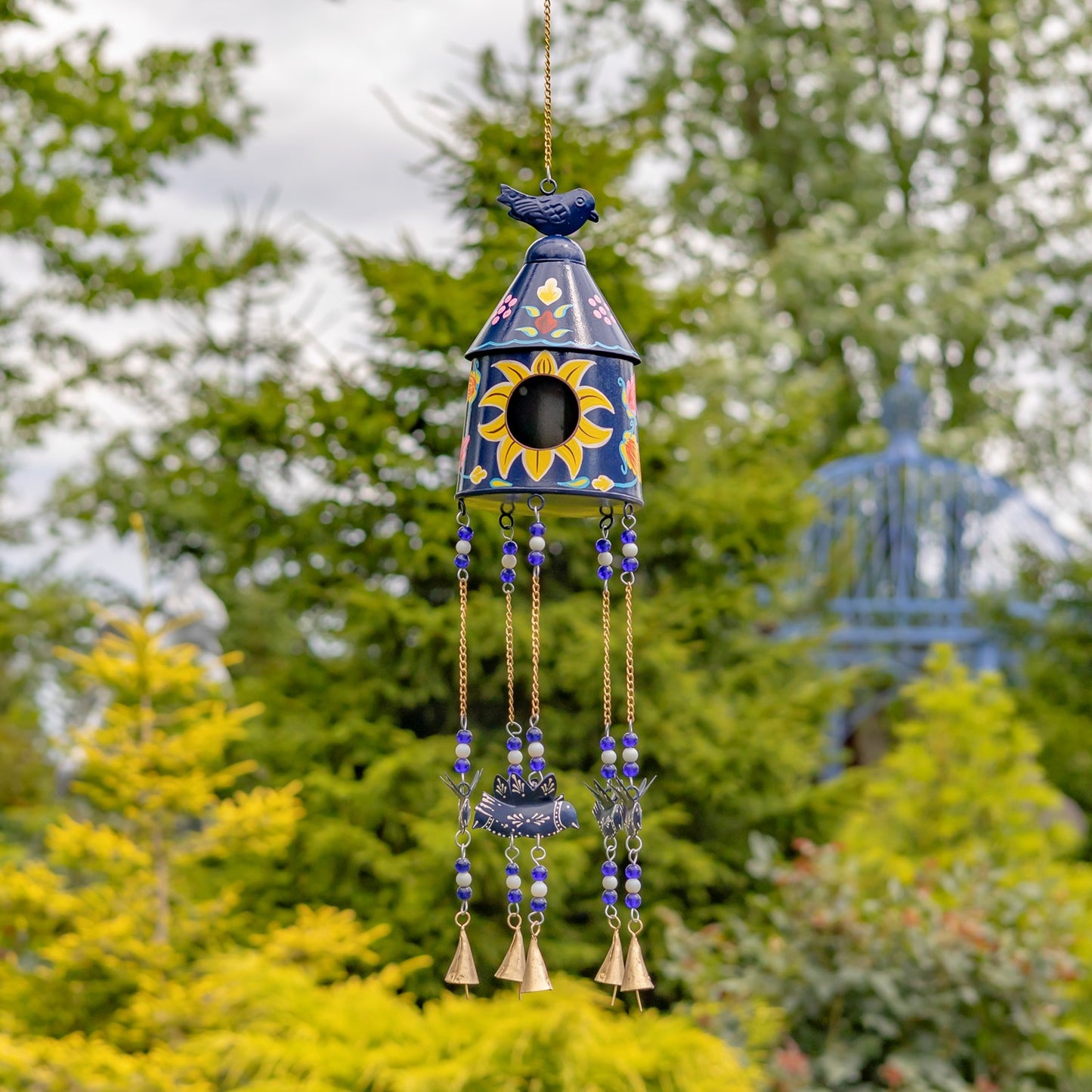 Crested Butte Birdhouse Wind Chime