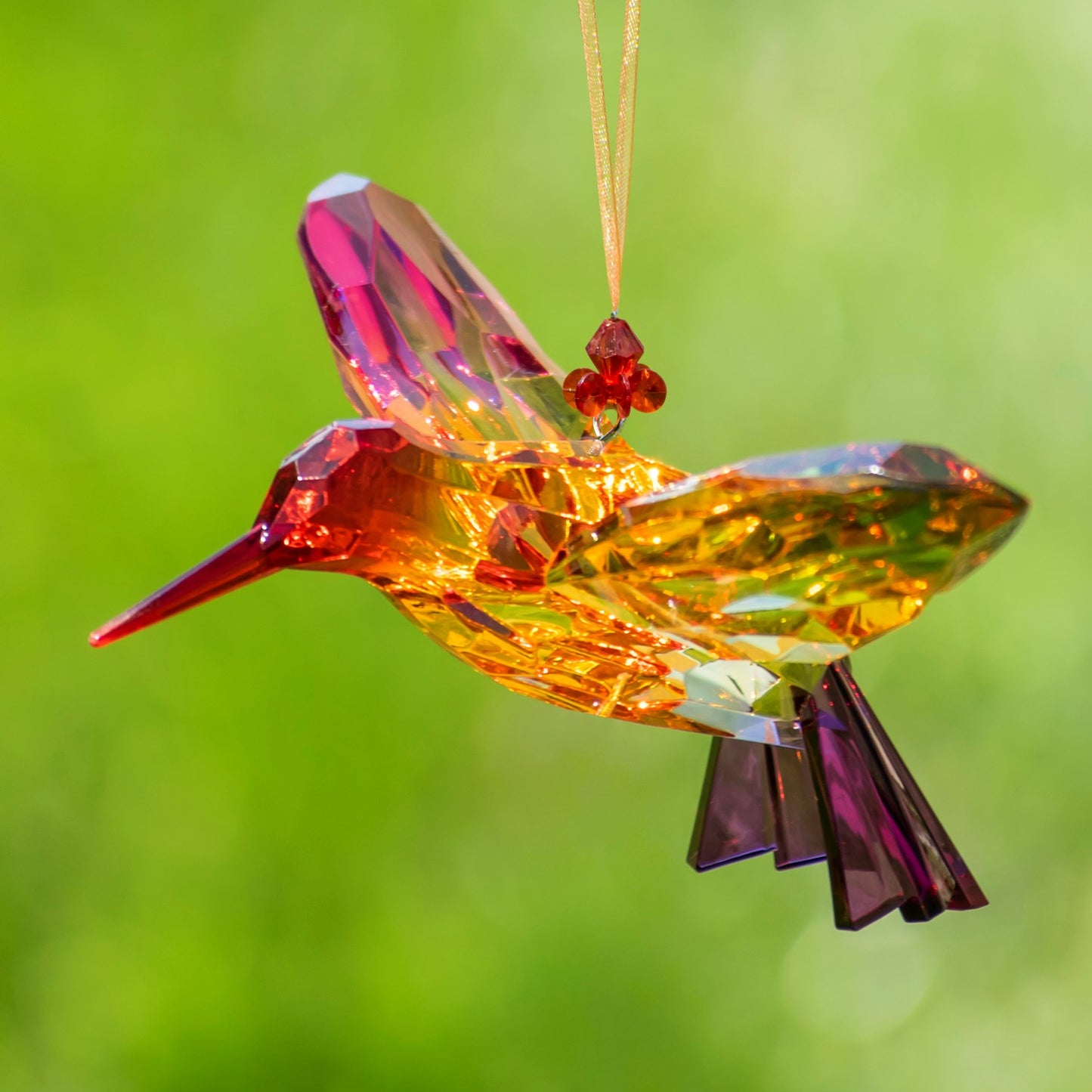 Gift Ready Large Acrylic Hummingbird Keepsake