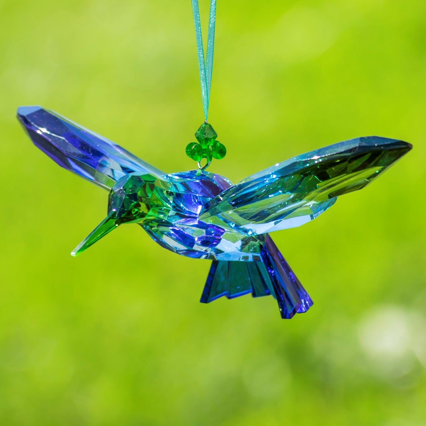 Gift Ready Large Acrylic Hummingbird Keepsake