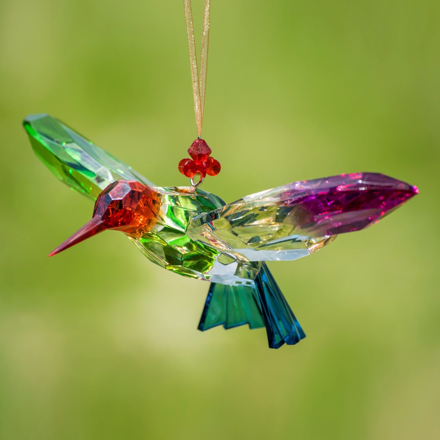Gift Ready Large Acrylic Hummingbird Keepsake